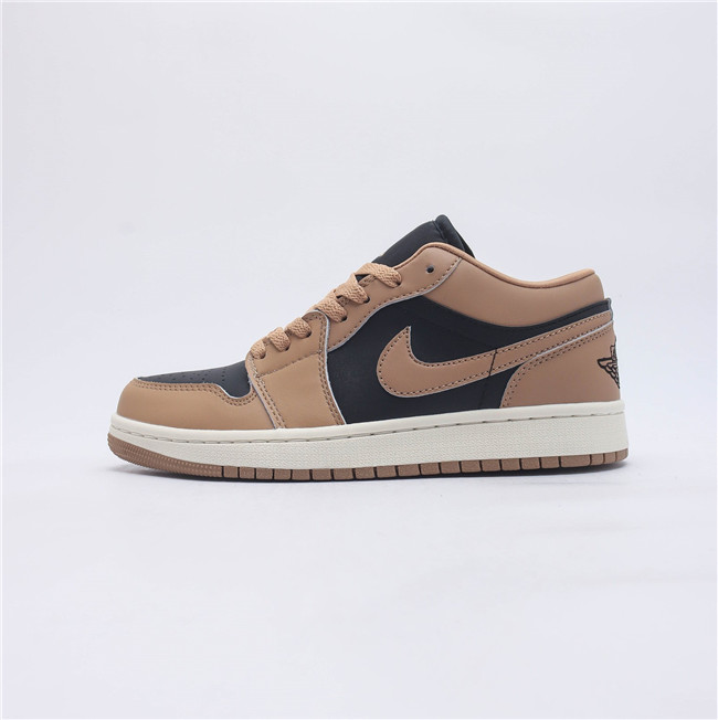 Women's Running Weapon Air Jordan 1 Black/Brown Shoes 0321 Women's Running Weapon Air Jordan 1 Black/Brown Shoes 0321